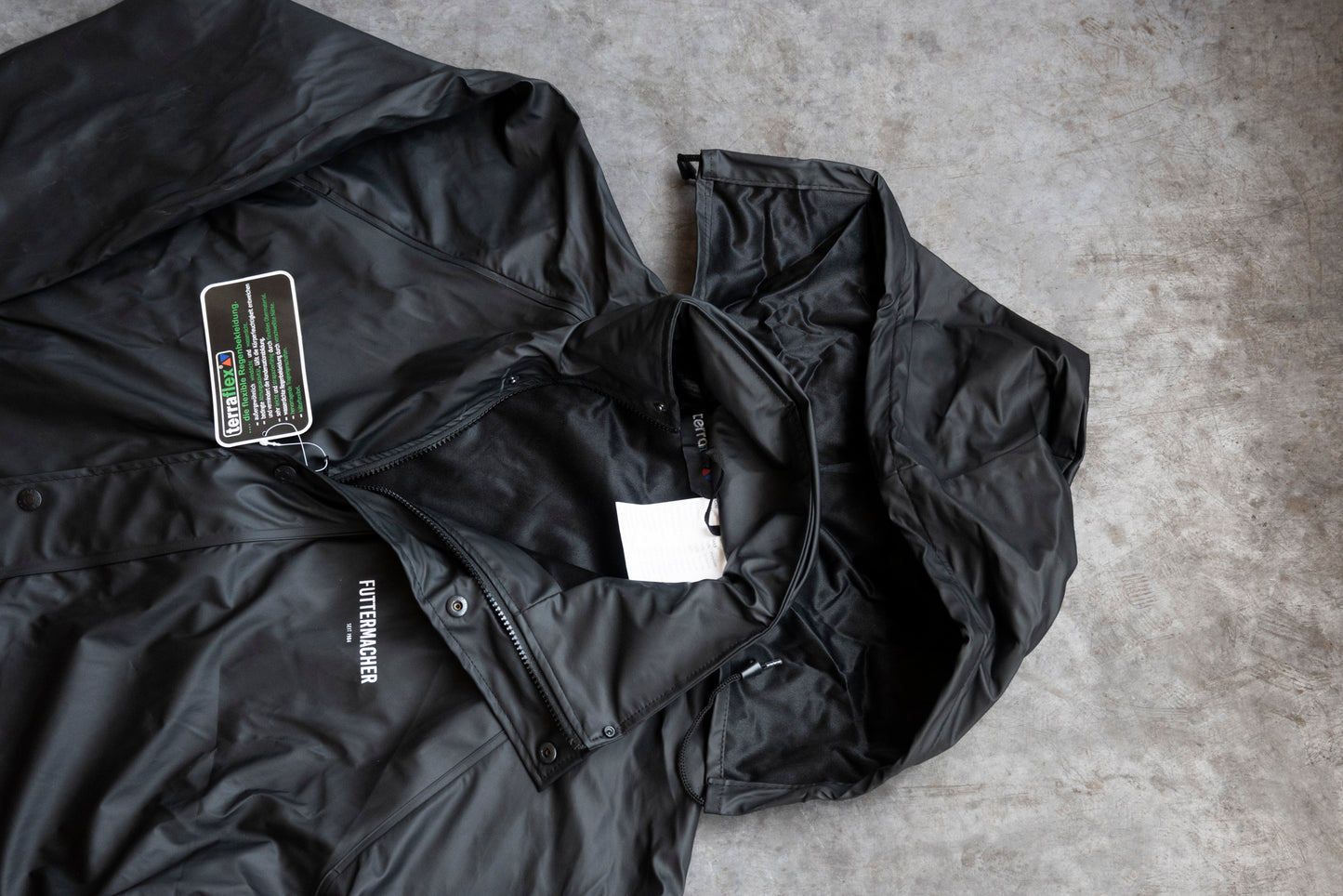 Futtermacher Terraflex Jacke Schwarz