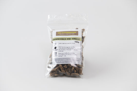 Trainingssnack Rind-Himbeere 100g